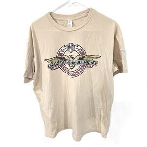 Pimatee Sz XL Beige Indianapolis Motor SpeedWay 2009/2011 Centennial Era T-Shirt